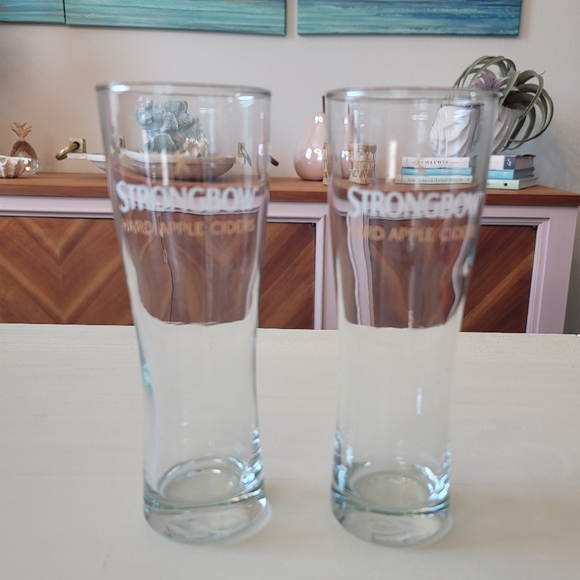 Strongbow Cider Glass Set of 2 - Picture 2 of 8